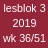 Blok 3 2019 - donderdag - 14 lessen