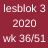 Blok 3 2020 - 15 lessen