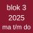 Blok 3 2025 - 15 lessen (ma, di, woe, do)