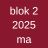 Blok 2 2026 - 8 lessen (maandag ochtendlessen)